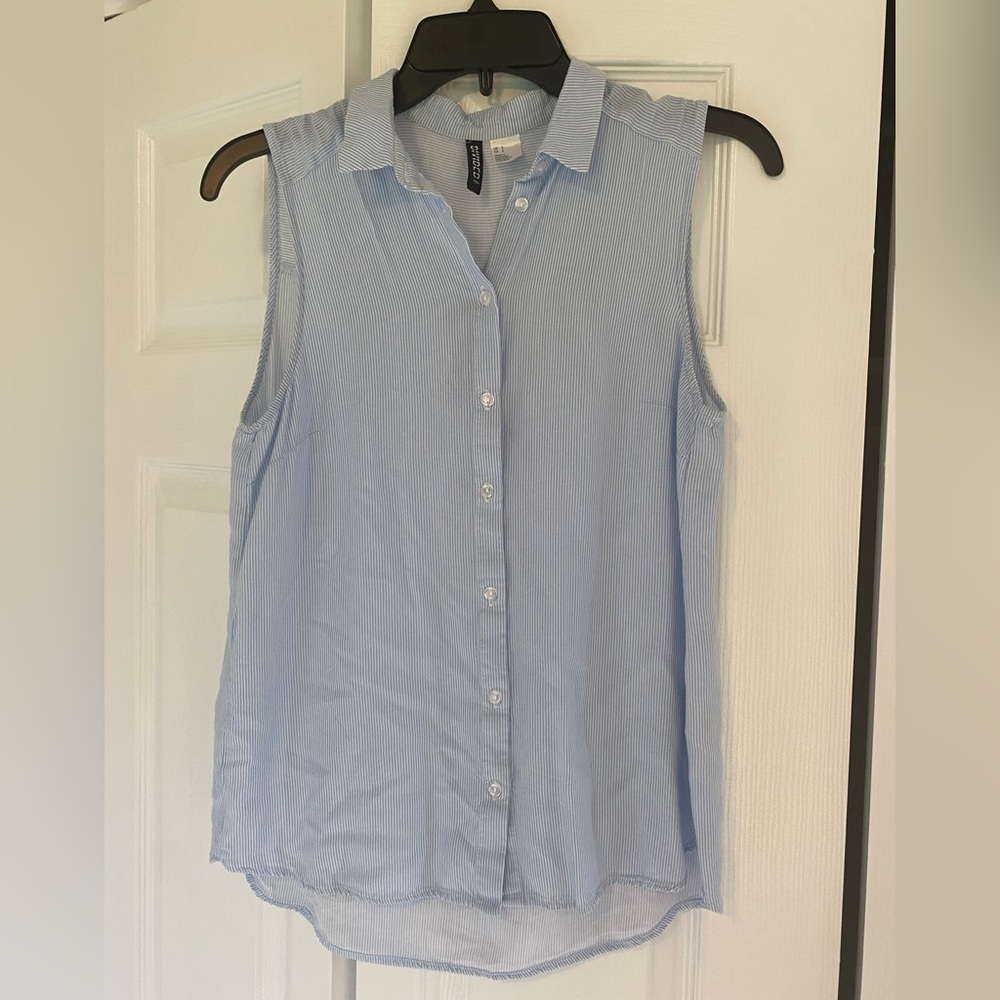 🔴10/$10! Divided Striped Tank Top